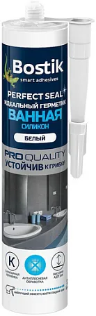 Bostik Perfect Seal Ванная Силикон герметик для санитарных зон устойчив к грибку Bostik Perfect Seal Ванная Силикон герметик для санитарных зон устойчив к грибку недорого с доставкой
