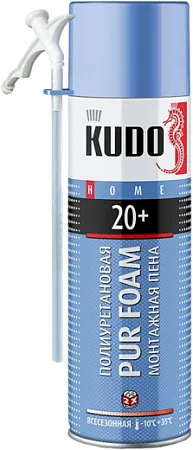Kudo Home Pur Foam 20+ бытовая всесезонная монтажная пена Kudo Home Pur Foam 20+ бытовая всесезонная монтажная пена недорого с доставкой