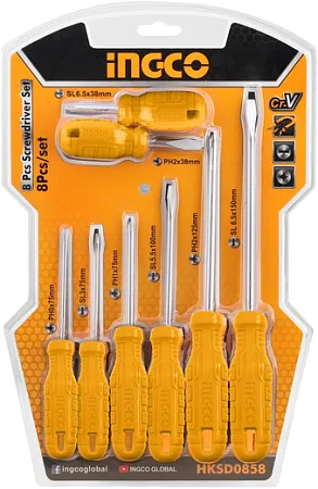 Ingco Standart набор отверток Ingco Standart набор отверток