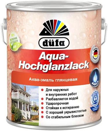 Dufa Aqua-Hochglanzlack аква-эмаль глянцевая Dufa Aqua-Hochglanzlack аква-эмаль глянцевая недорого с доставкой