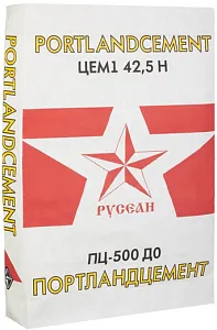 Русеан ПЦ-500 Д0 ЦЕМ I 42.5H портландцемент недорого с доставкой