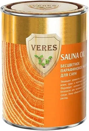 Veres Sauna Oil бесцветное парафиновое масло для саун Veres Sauna Oil бесцветное парафиновое масло для саун