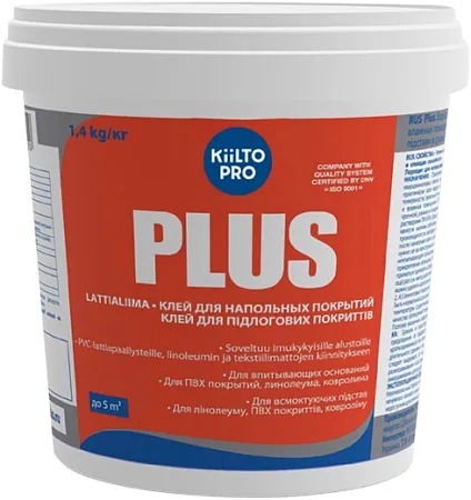 Kiilto Pro Plus клей для напольных покрытий Kiilto Pro Plus клей для напольных покрытий