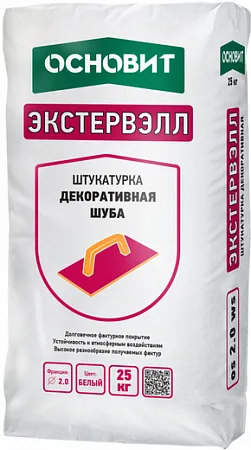 Основит Экстервэлл штукатурка декоративная шуба Основит Экстервэлл штукатурка декоративная шуба недорого с доставкой