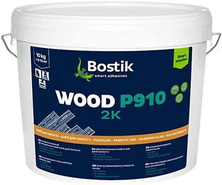 Bostik Wood P910 2K клей полиуретановый двухкомпонентный для всех видов паркета Bostik Wood P910 2K клей полиуретановый двухкомпонентный для всех видов паркета