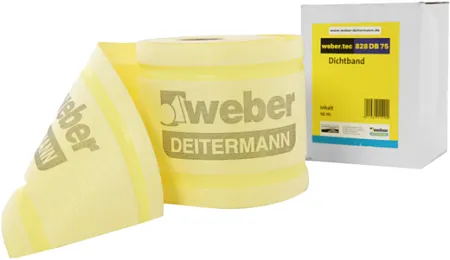 Вебер.Tec 828 DB 75 эластичная гидроизоляционная лента Вебер.Tec 828 DB 75 эластичная гидроизоляционная лента недорого с доставкой