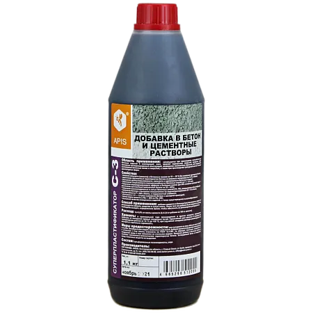 APIS СУПЕРПЛАСТИФИКАТОР С-3 добавка в бетон APIS СУПЕРПЛАСТИФИКАТОР С-3 добавка в бетон