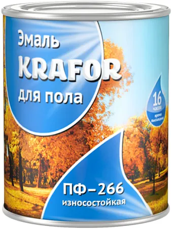 Крафор ПФ-266 эмаль для пола износостойкая алкидная Крафор ПФ-266 эмаль для пола износостойкая алкидная недорого с доставкой