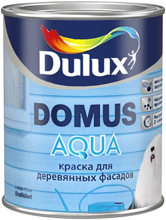 Dulux Domus Aqua краска для деревянных фасадов Dulux Domus Aqua краска для деревянных фасадов