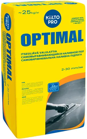 Kiilto Pro Optimal самовыравнивающийся наливной пол Kiilto Pro Optimal самовыравнивающийся наливной пол недорого с доставкой