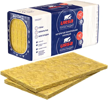 Урса Geo Теплостандарт негорючая минеральная изоляция плита Урса Geo Теплостандарт негорючая минеральная изоляция плита недорого с доставкой