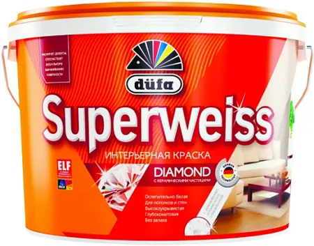 Dufa Superweiss RD 4 краска водно-дисперсионная для внутренних работ Dufa Superweiss RD 4 краска водно-дисперсионная для внутренних работ