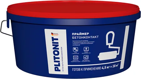 Плитонит Бетон-контакт грунт праймер с наполнителем Плитонит Бетон-контакт грунт праймер с наполнителем
