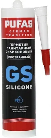 Пуфас GS Silicone герметик санитарный силиконовый Пуфас GS Silicone герметик санитарный силиконовый недорого с доставкой