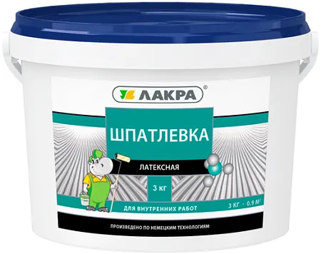 Лакра шпатлевка латексная Лакра шпатлевка латексная
