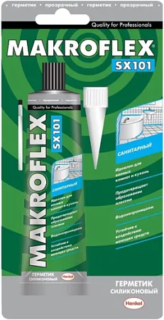 Макрофлекс SX101 силиконовый герметик санитарный сантехнический Макрофлекс SX101 силиконовый герметик санитарный сантехнический