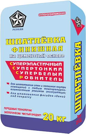 Русеан шпатлевка на цементной основе Русеан шпатлевка на цементной основе недорого с доставкой