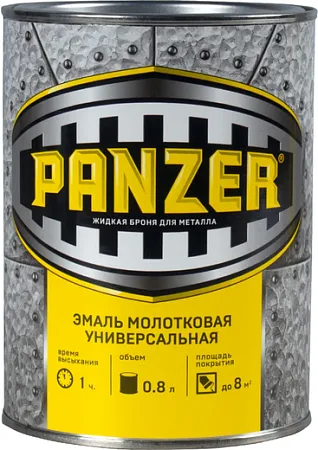 Panzer Жидкая Броня для Металла эмаль универсальная молотковая Panzer Жидкая Броня для Металла эмаль универсальная молотковая