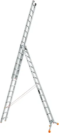 Эйфель Ювелир Плюс лестница раскладная трехсекционная Эйфель Ювелир Плюс лестница раскладная трехсекционная недорого с доставкой