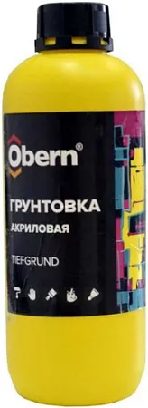 Obern Tiefgrund грунтовка акриловая Obern Tiefgrund грунтовка акриловая недорого с доставкой