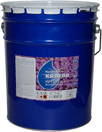 Крафор НЦ-132 нитроэмаль быстросохнущая Крафор НЦ-132 нитроэмаль быстросохнущая недорого с доставкой