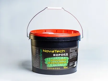 Декоративная штукатурка NovaTech акриловая «Короед» Декоративная штукатурка NovaTech акриловая «Короед» недорого с доставкой