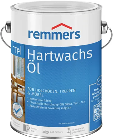 Remmers Hartwachs-Ol масло с твердыми восками на основе натуральных компонентов Remmers Hartwachs-Ol масло с твердыми восками на основе натуральных компонентов недорого с доставкой