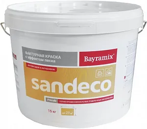Bayramix Sandeco фактурная краска с эффектом песка недорого с доставкой