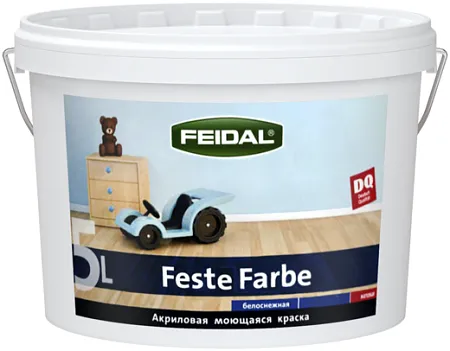 Feidal Feste Farbe акриловая моющаяся антивандальная краска Feidal Feste Farbe акриловая моющаяся антивандальная краска