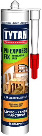 Титан Professional PU Express Fix полиуретановый монтажный клей для столярных работ Титан Professional PU Express Fix полиуретановый монтажный клей для столярных работ недорого с доставкой