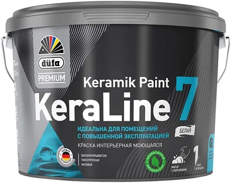 Dufa Premium Keraline Keramik Paint 7 краска интерьерная моющаяся Dufa Premium Keraline Keramik Paint 7 краска интерьерная моющаяся