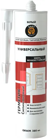 East Brand Универсальный герметик силиконовый кислотный East Brand Универсальный герметик силиконовый кислотный недорого с доставкой