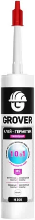 Grover H 300 клей-герметик гибридный многоцелевой 10 в 1 Grover H 300 клей-герметик гибридный многоцелевой 10 в 1 недорого с доставкой