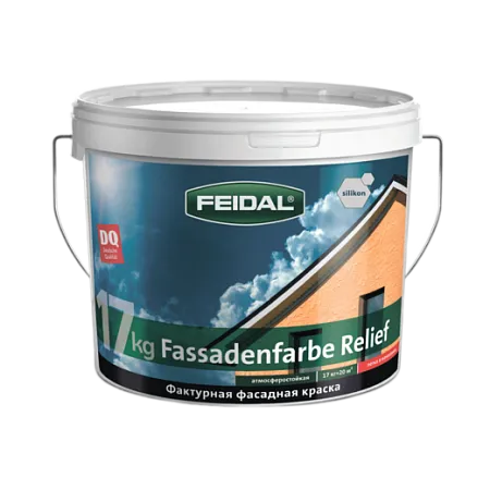 Feidal Silikon Fassadenfarbe Relief фактурная силиконовая краска по минеральным основаниям Feidal Silikon Fassadenfarbe Relief фактурная силиконовая краска по минеральным основаниям недорого с доставкой