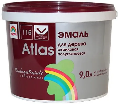 ATLAS Эмаль для дерева ATLAS Эмаль для дерева недорого с доставкой