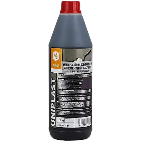 Пластификатор APIS UNIPLAST универсальная добавка в бетон Пластификатор APIS UNIPLAST универсальная добавка в бетон