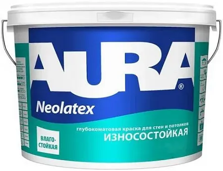 Аура Interior Neolatex интерьерная краска для стен и потолков Аура Interior Neolatex интерьерная краска для стен и потолков