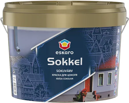 Eskaro Sokkel краска акрилатная для цоколей Eskaro Sokkel краска акрилатная для цоколей