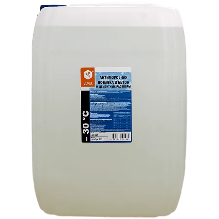 Антиморозная добавка в бетон «APIS» -30 ° С Антиморозная добавка в бетон «APIS» -30 ° С