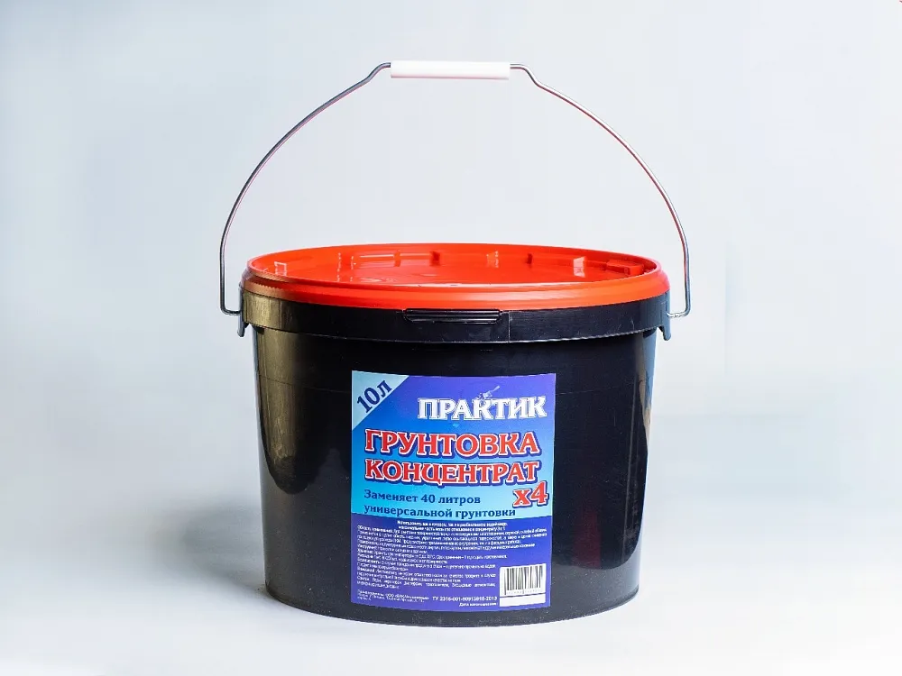 Грунтовка ПРАКТИК концентрат 1-к-4 Грунтовка ПРАКТИК концентрат 1-к-4 недорого с доставкой