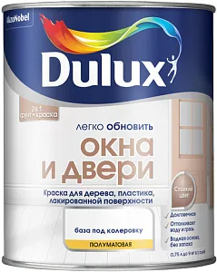 Dulux Легко Обновить Окна и Двери краска для дерева, пластика, лакированной поверхности недорого с доставкой