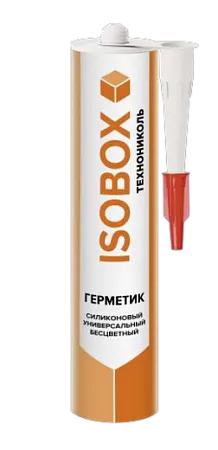 Технониколь Isobox герметик универсальный силиконовый Технониколь Isobox герметик универсальный силиконовый