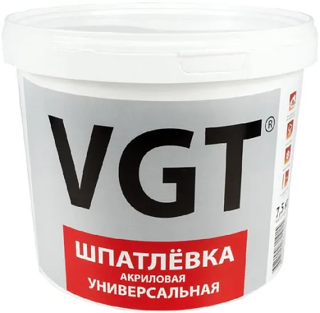ВГТ шпатлевка акриловая универсальная ВГТ шпатлевка акриловая универсальная