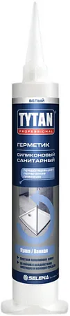 Титан Professional Кухни и Ванные герметик силиконовый санитарный Титан Professional Кухни и Ванные герметик силиконовый санитарный