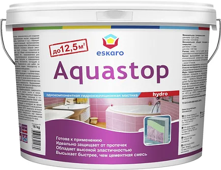 Eskaro Aquastop Hydro гидроизоляционная мастика Eskaro Aquastop Hydro гидроизоляционная мастика