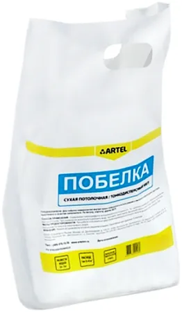 Артель побелка сухая клеевая двухкомпонентная Артель побелка сухая клеевая двухкомпонентная недорого с доставкой