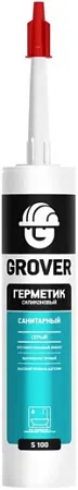 Grover S 100 герметик силиконовый санитарный Grover S 100 герметик силиконовый санитарный