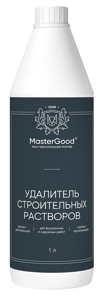 Master Good Удалитель строительных растворов (1 л), гот. Master Good Удалитель строительных растворов (1 л), гот. недорого с доставкой