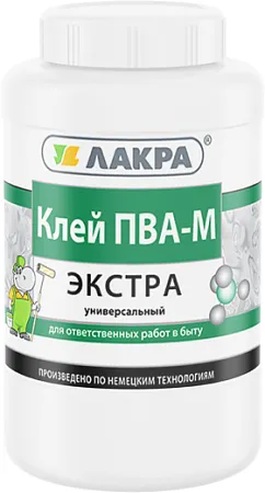 Лакра ПВА-М Экстра клей универсальный Лакра ПВА-М Экстра клей универсальный