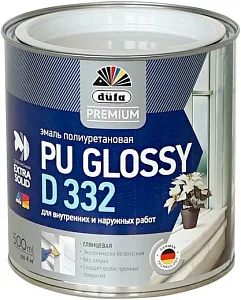 Dufa Premium PU Glossy D 332 эмаль полиуретановая для внутренних и наружных работ недорого с доставкой